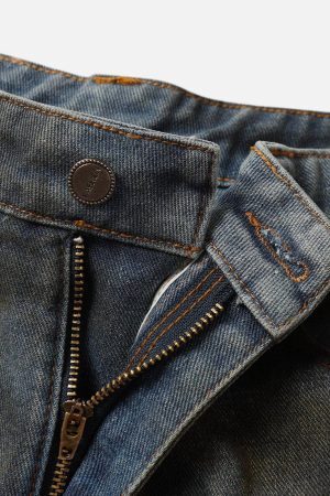 Concert Outfit Graffiti Fringe Jorts