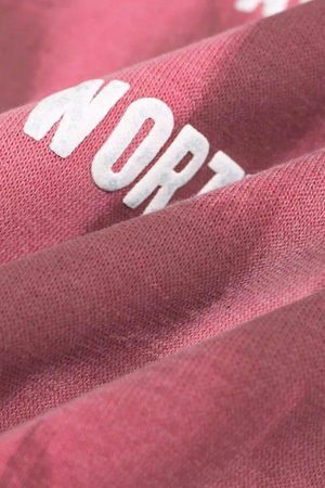 Concert Outfit Graffiti Letter Gradient Distressed Hip-Hop Hoodie