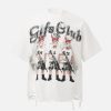 Concert Outfit Graffiti Letters Devil Design Graphic T-Shirt
