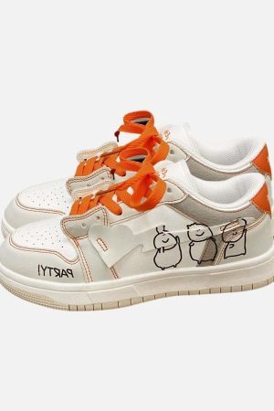 Concert Outfit Graffiti Niche Sports Trend Board Shoes