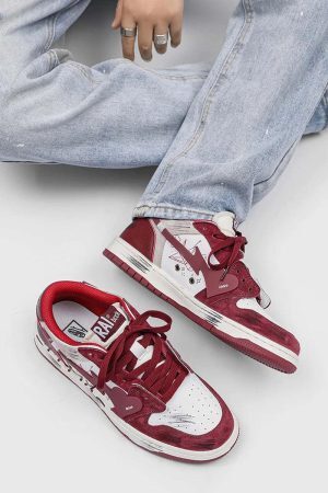 Concert Outfit Graffiti Skate Sports Casual Shoes