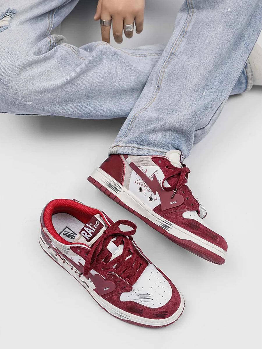 Concert Outfit Graffiti Skate Sports Casual Shoes Concert Outfit Graffiti Skate Sports Casual Shoes