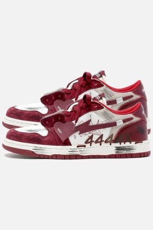 Concert Outfit Graffiti Skate Sports Casual Shoes