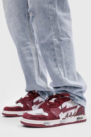 Concert Outfit Graffiti Skate Sports Casual Shoes