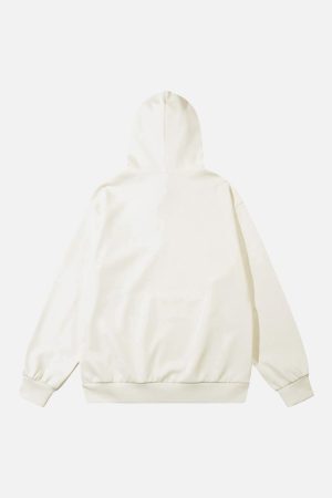 Concert Outfit Graffiti Star Hoodie