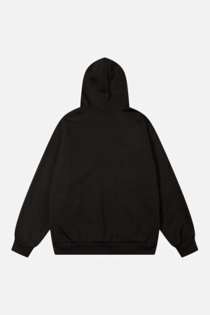 Concert Outfit Graffiti Star Hoodie