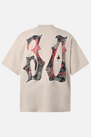 Concert Outfit Graphic 'BREAK' Print T-Shirt