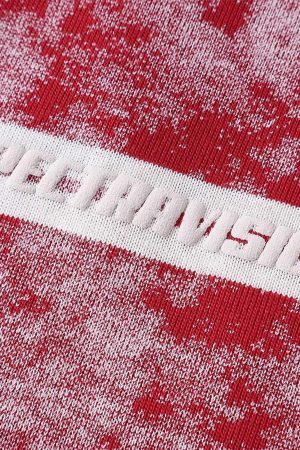 Concert Outfit Graphic Lettering Striped Oversized T-Shirt