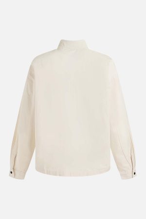 Concert Outfit Graphic Portrait Print Long-Sleeve Shirt