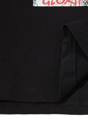 Concert Outfit Graphic Rock Singer Print Metal Tag Vest