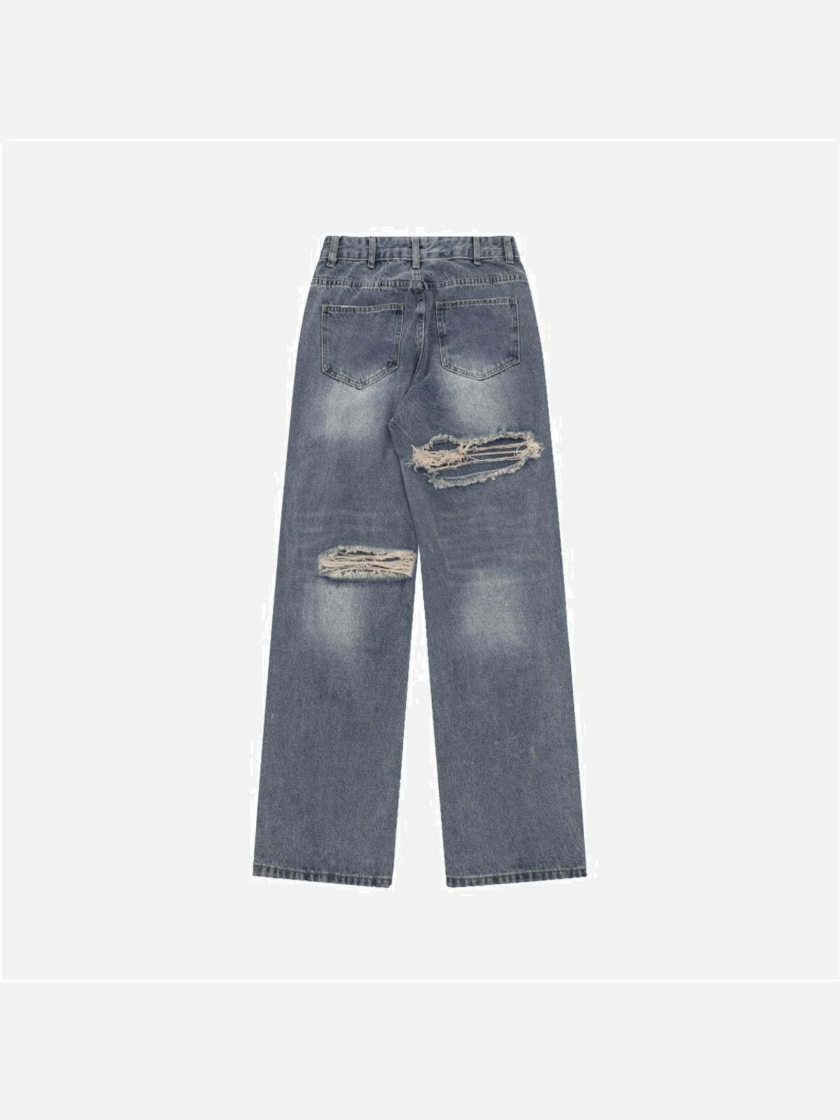 Concert Outfit Hamburger French Fries Ripped Jeans Concert Outfit Hamburger French Fries Ripped Jeans