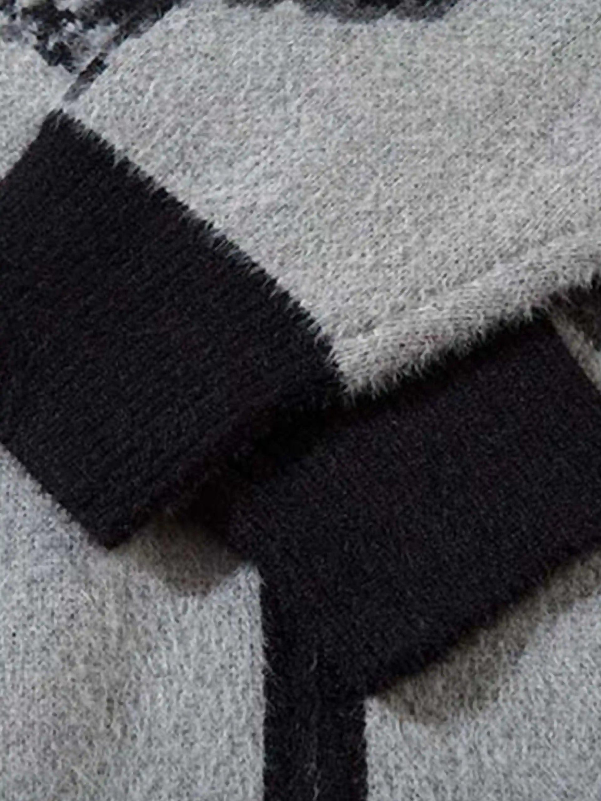 Concert Outfit Hand-Painted Butterfly Mohair Jacquard Cardigan Concert Outfit Hand-Painted Butterfly Mohair Jacquard Cardigan