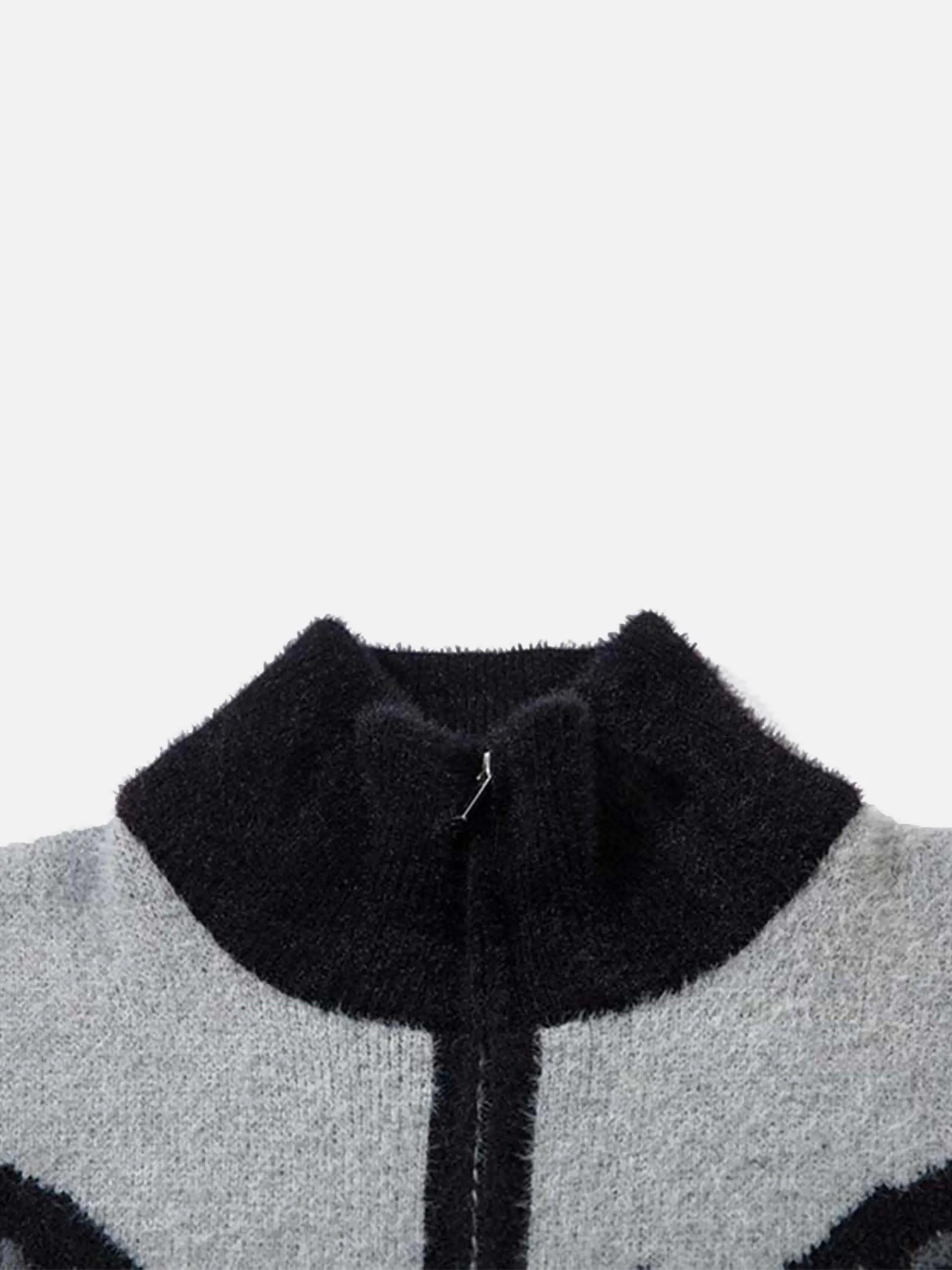 Concert Outfit Hand-Painted Butterfly Mohair Jacquard Cardigan Concert Outfit Hand-Painted Butterfly Mohair Jacquard Cardigan