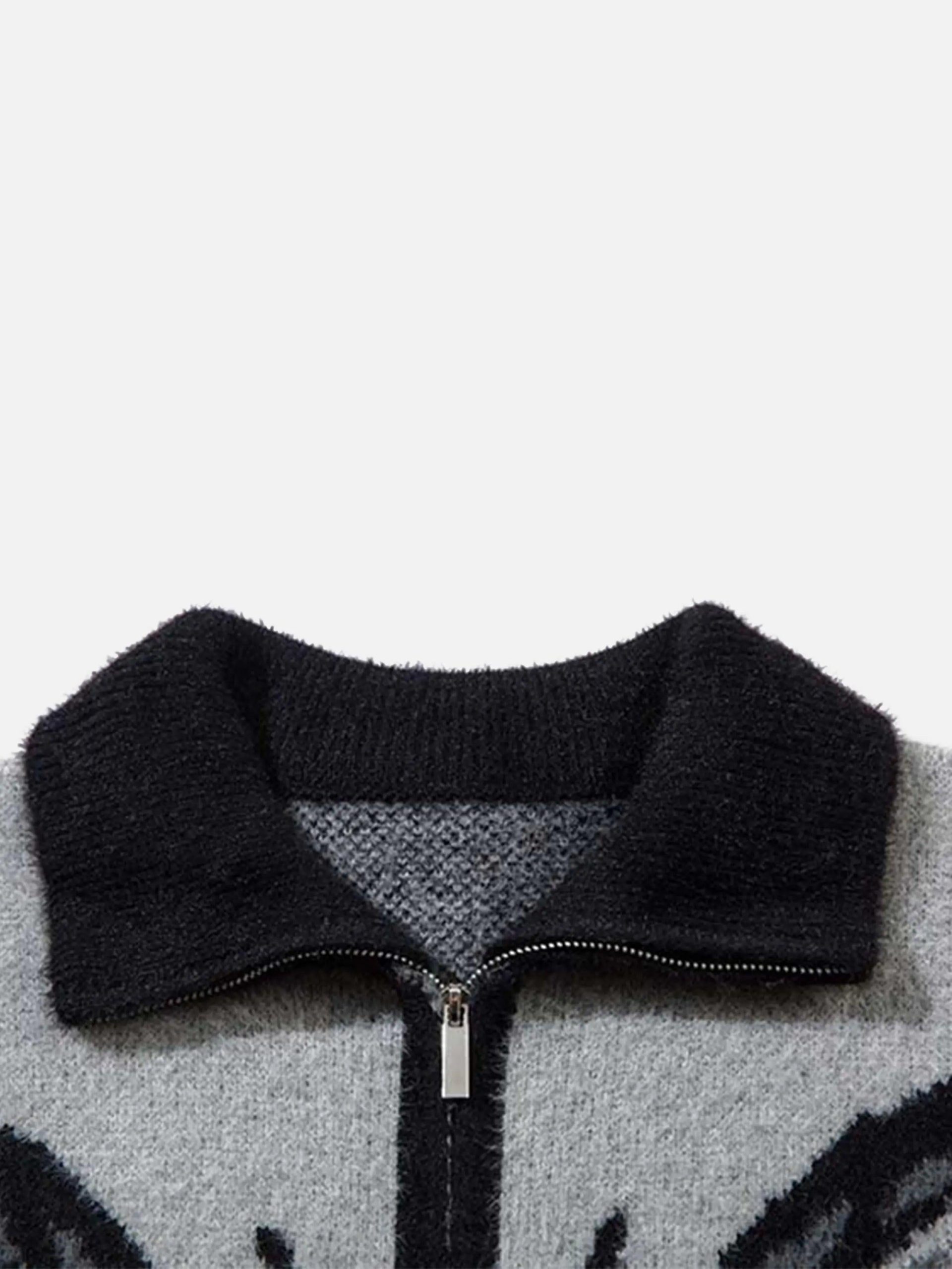 Concert Outfit Hand-Painted Butterfly Mohair Jacquard Cardigan Concert Outfit Hand-Painted Butterfly Mohair Jacquard Cardigan