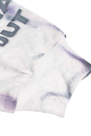 Concert Outfit Hand-Painted Ink Graffiti Hoodie