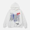 Concert Outfit HAPPEN Print Hoodie