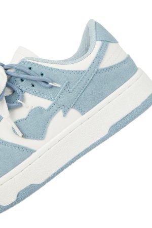 Concert Outfit Haze Blue Love Breathable Board Shoes