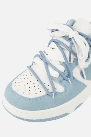 Concert Outfit Haze Blue Love Breathable Board Shoes