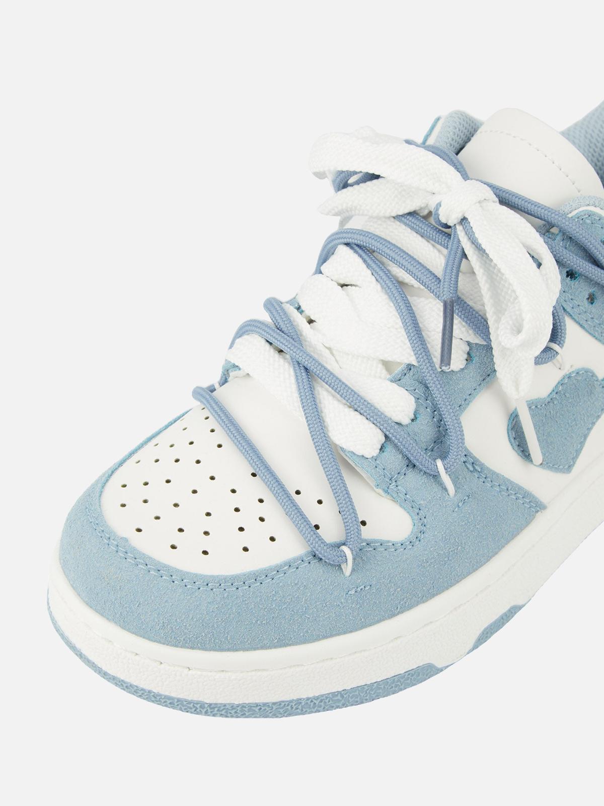 Concert Outfit Haze Blue Love Breathable Board Shoes Concert Outfit Haze Blue Love Breathable Board Shoes