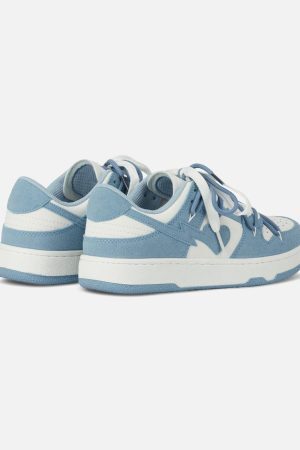 Concert Outfit Haze Blue Love Breathable Board Shoes