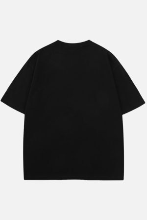 Concert Outfit Head Print Hip Hop T-Shirt