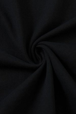 Concert Outfit Heavy Cotton Washed Cross Shield Print T-Shirt