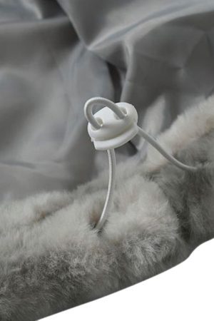 Concert Outfit Heavy-Duty Faux Lambswool Tie-Dye Urban Jacket