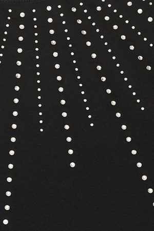 Concert Outfit Heavy Rhinestone Short-Sleeve T-Shirt