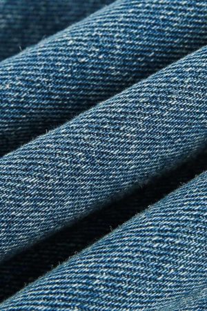 Concert Outfit Heavy Washed Denim Work Jacket