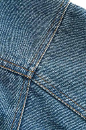 Concert Outfit Heavy Washed Denim Work Jacket