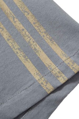 Concert Outfit Heavy Washed Street Metal Collar T-Shirt