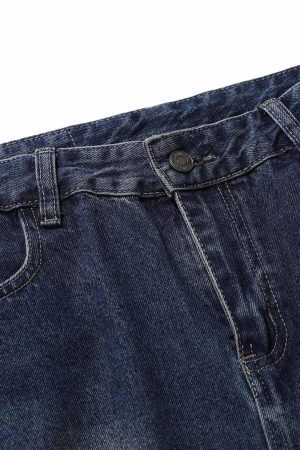 Concert Outfit Heavy Washed Workwear Baggy Barrel Jeans