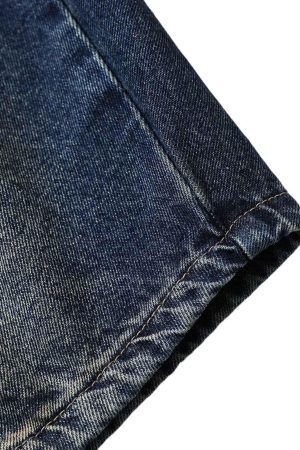 Concert Outfit Heavy Washed Workwear Baggy Barrel Jeans