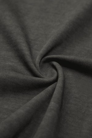 Concert Outfit Heavy Worker Washed And Broken Retro Font Vest