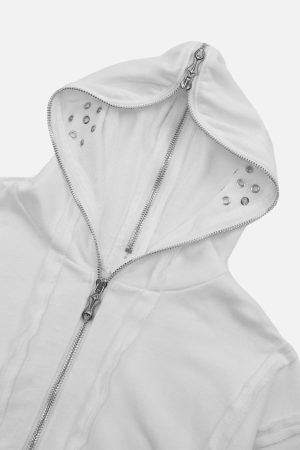 Concert Outfit Heavyweight Batik Washed Distressed Hoodie