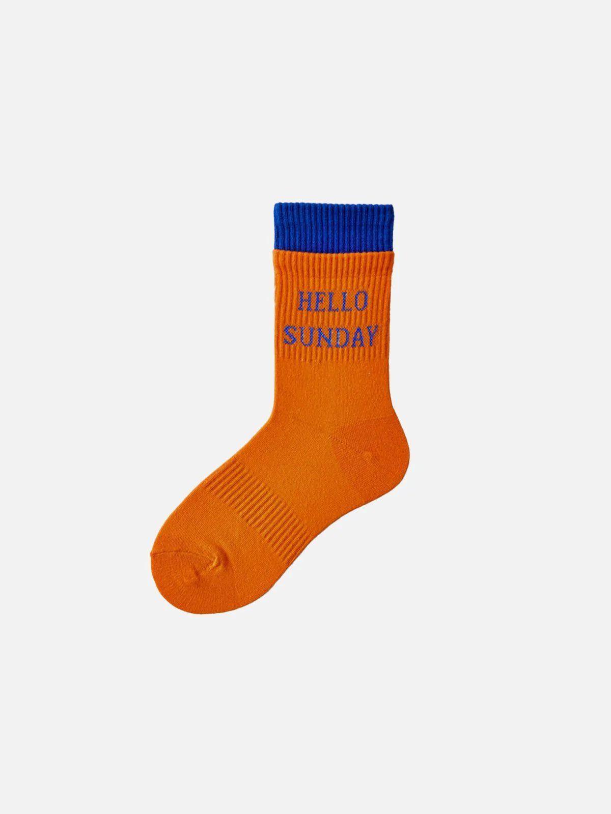 Concert Outfit HELLO SUNDAY' Socks Concert Outfit HELLO SUNDAY' Socks
