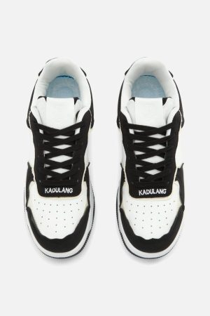 Concert Outfit High Street Black And White Board Casual Shoes