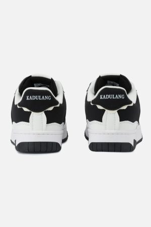 Concert Outfit High Street Black And White Board Casual Shoes