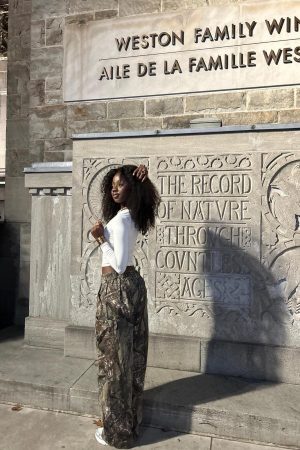 Concert Outfit High Street Camouflage Casual Pants