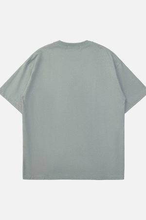 Concert Outfit High Street Embroidered Letters Creative Printed T-Shirt