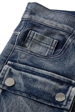 Concert Outfit High Street Embroidery Hip-Hop Jeans