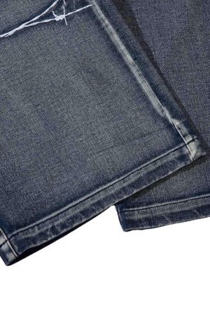 Concert Outfit High Street Embroidery Hip-Hop Jeans