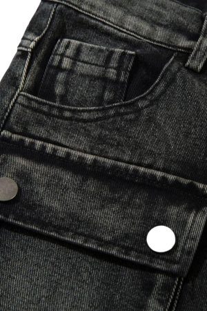 Concert Outfit High Street Embroidery Hip-Hop Jeans