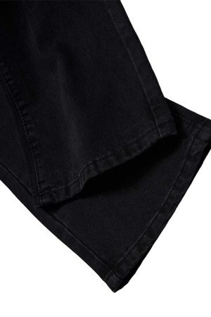 Concert Outfit High Street Embroidery Retro Jeans