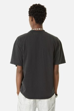 Concert Outfit High Street Hip Hop Hole Design T-Shirt