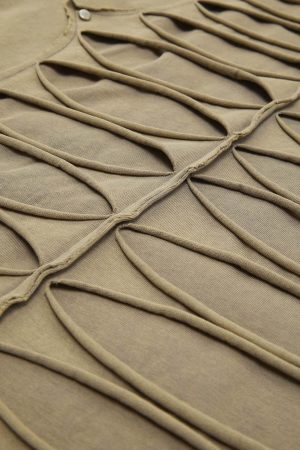 Concert Outfit High Street Hip Hop Hole Design T-Shirt