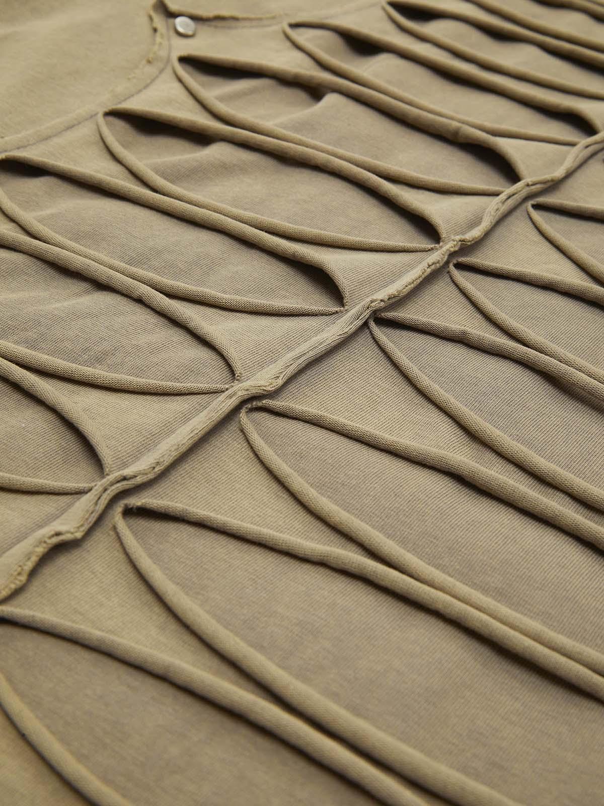 Concert Outfit High Street Hip Hop Hole Design T-Shirt Concert Outfit High Street Hip Hop Hole Design T-Shirt