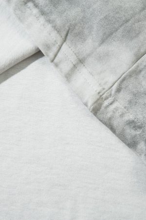 Concert Outfit High Street Hip-Hop Patchwork Long-Sleeved T-Shirt