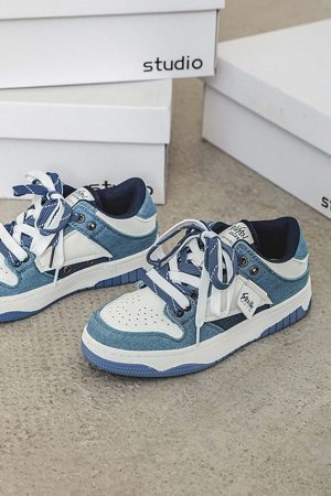 Concert Outfit High Street Hundreds With Casual Slip-On Shoes Couple Models