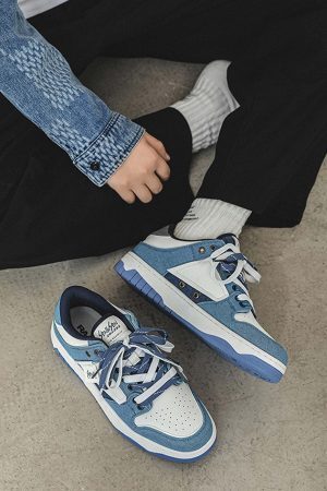 Concert Outfit High Street Hundreds With Casual Slip-On Shoes Couple Models